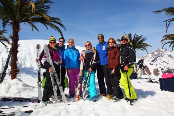Gleich geht´s los: Skiguiding mit Toni und Andi