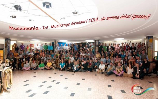 Teilnehmer Musiktage Großarl 2014
