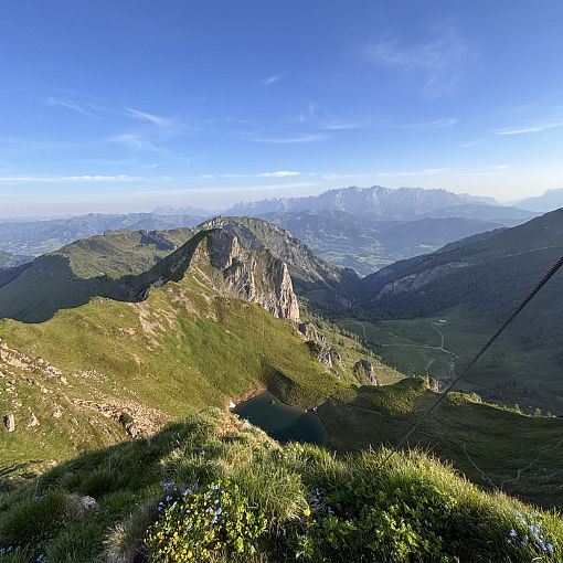 Blick auf den Schuhflickersee