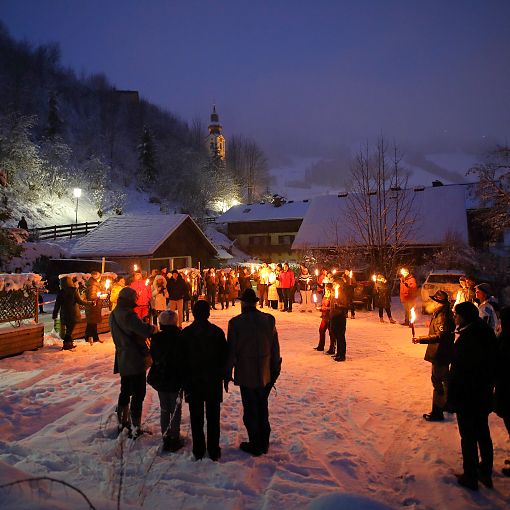 Fackelwanderung am Salzburger Bergadvent (1)