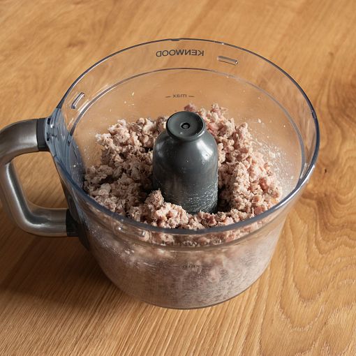 Fleischkrapfen Fülle