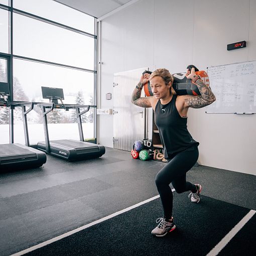 Functional Training mit Sandbag in Großarl
