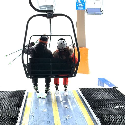 Sessellift beim Chair2Share