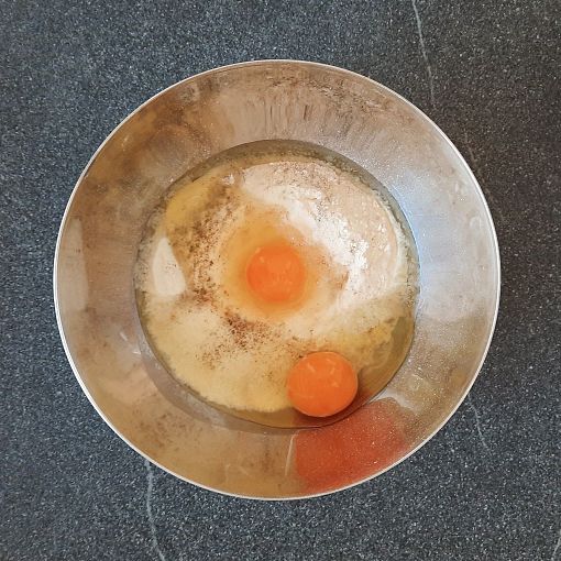 Zutaten für den Spätzleteig