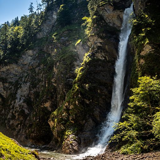 Liechtensteinklamm Wasserfall