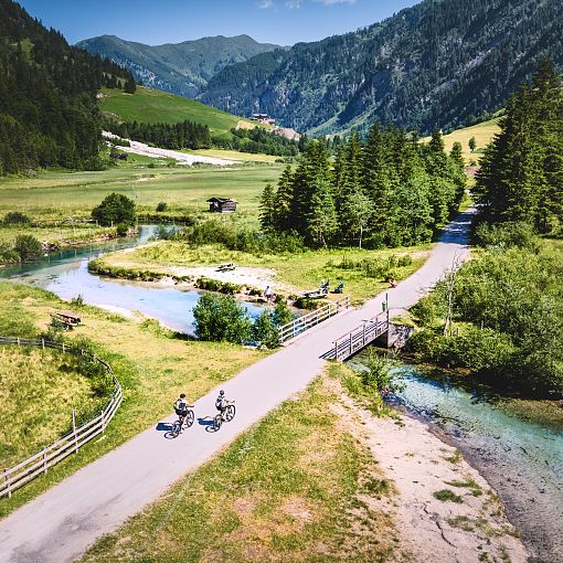 Mountainbiken im Talschluss Hüttschlag (4)
