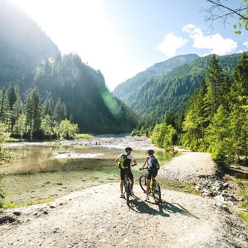 Mountainbiken zum Ötzlsee in Hüttschlag