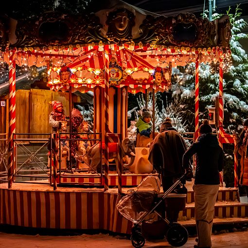 Salzburger Bergadvent Kinderkarussell