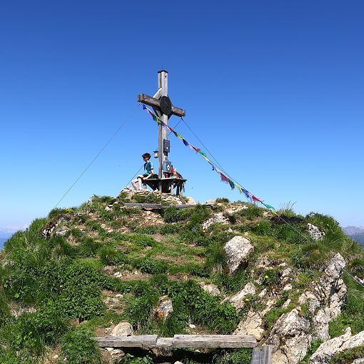 Gipfelkreuz am Schuhflicker