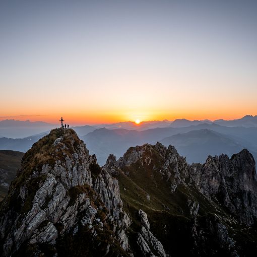 Sonnenaufgang am Schuhflicker