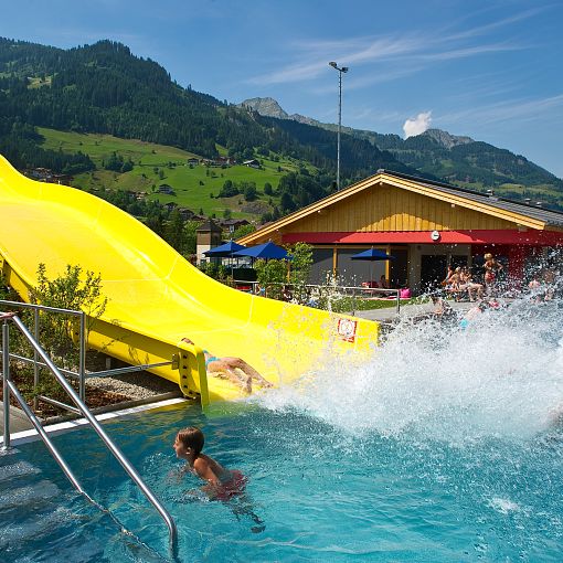 Rutsche Freibad