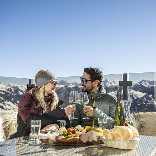 Ski- und Weingenusswoche Skihütte