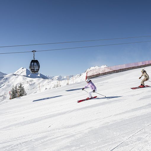 Skifahren unterhalb der Kieserlbahn (3)