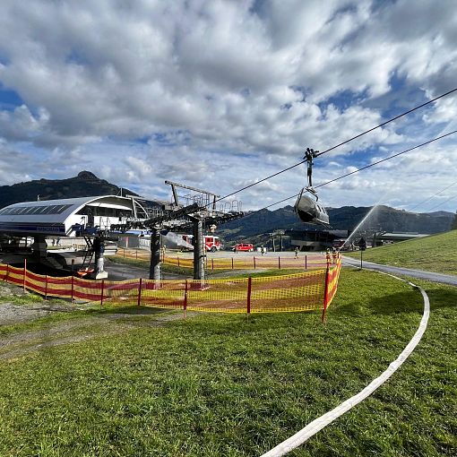 Bergeübung Großarler Bergbahnen