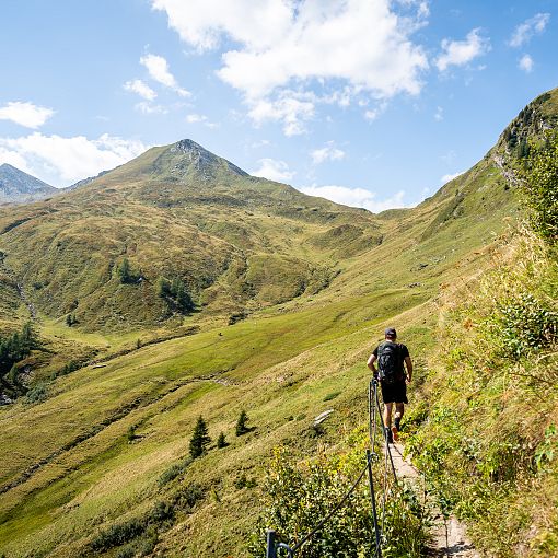 Wandern am Wanderweg