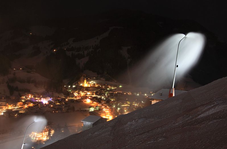 Beschneiung im Skigebiet Großarltal-Dorfgastein