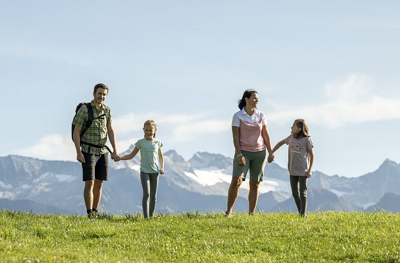 Familienwanderung zur Unterwandalm