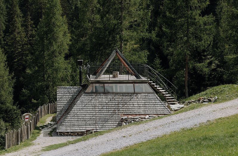 Großarler Sinnesweg Holzturm