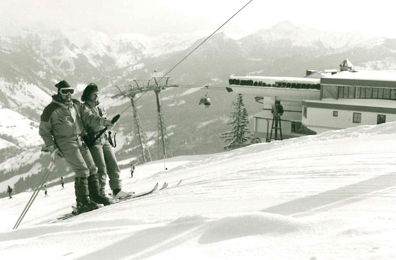 Grossarltal_Schlepplift mit Blick zur Panoramabahn_Grossarler Bergbahnen