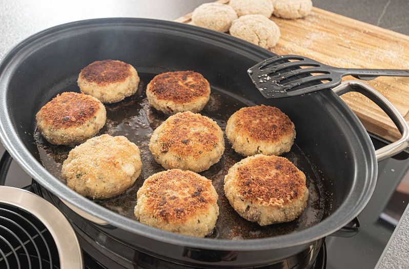 Kaspressknödel anbraten