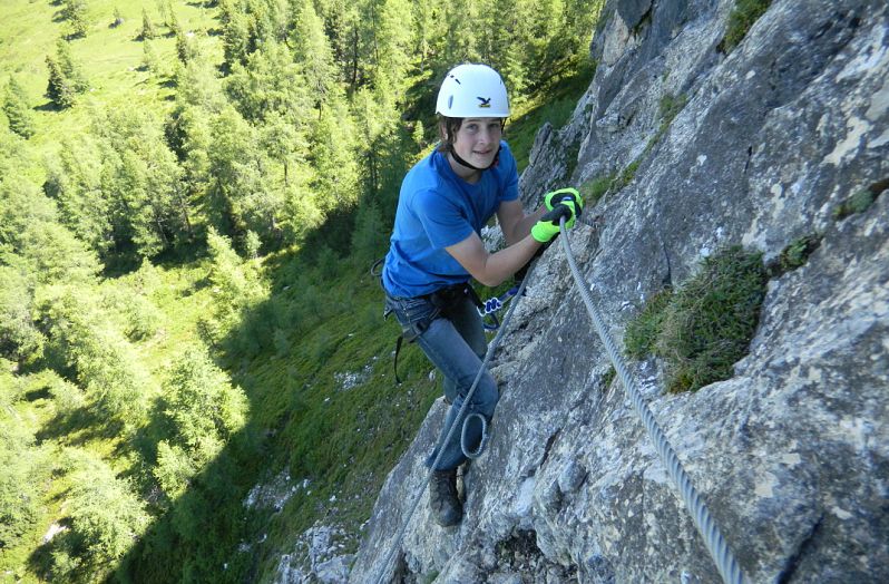 Klettersteig Schnuppern BERG-GESUND