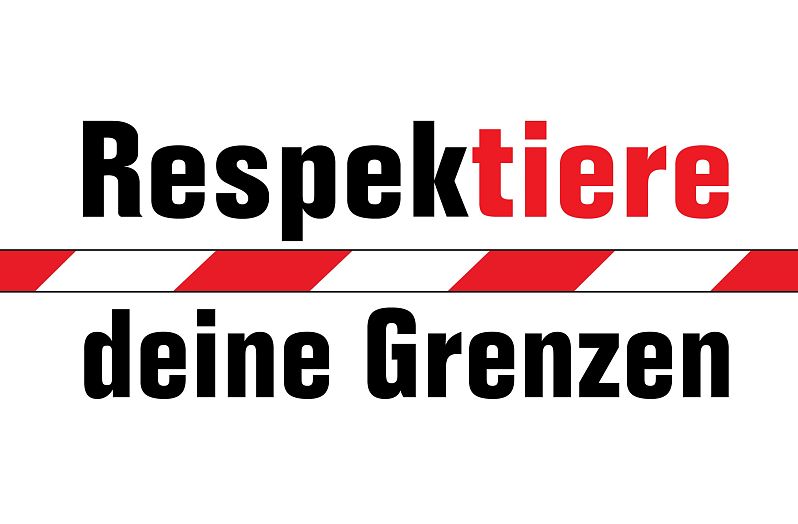 Respektriere deine Grenzen Logo