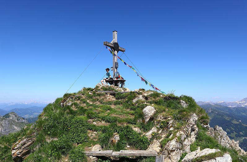 Gipfelkreuz am Schuhflicker