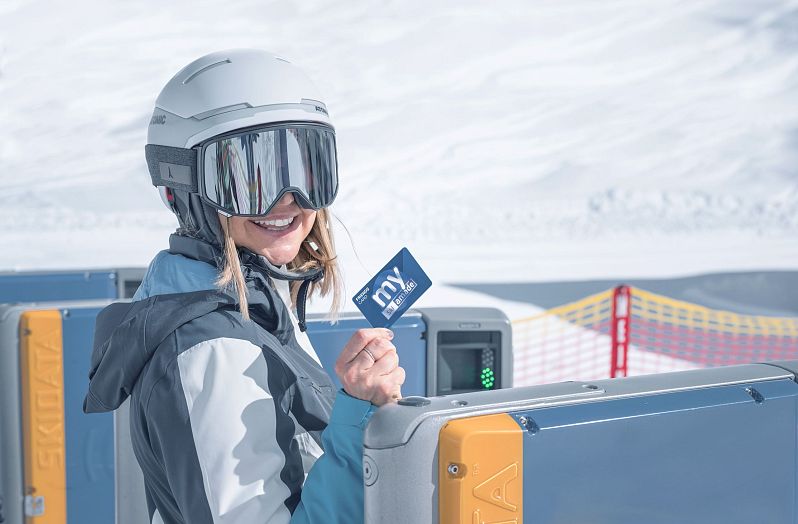 Selfie im Skigebiet Großarltal-Dorfgastein