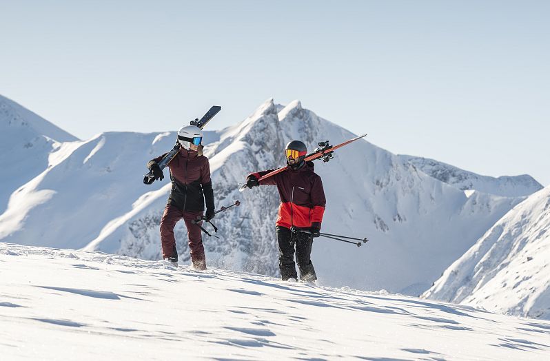 Skipiste und die Panoramabahn Großarltal