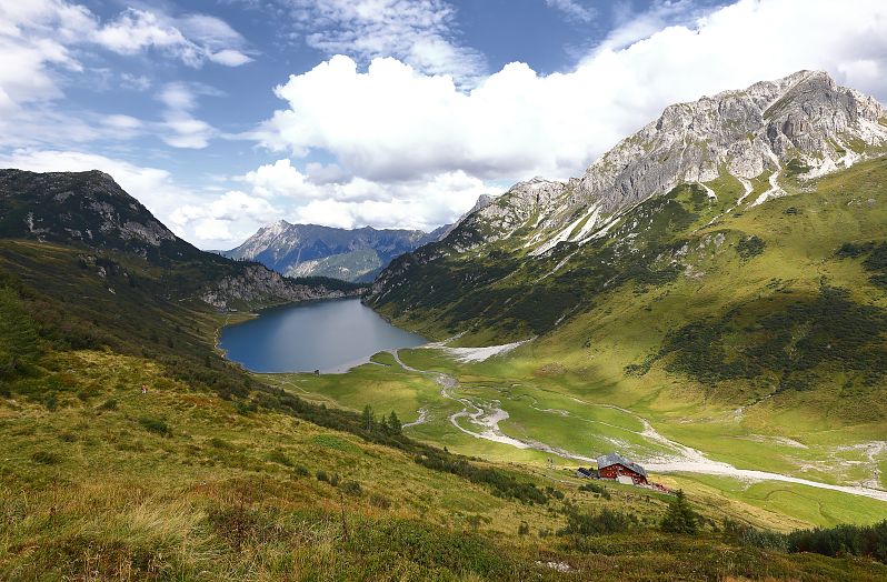 Tappenkarsee und Tappenkarseehütte