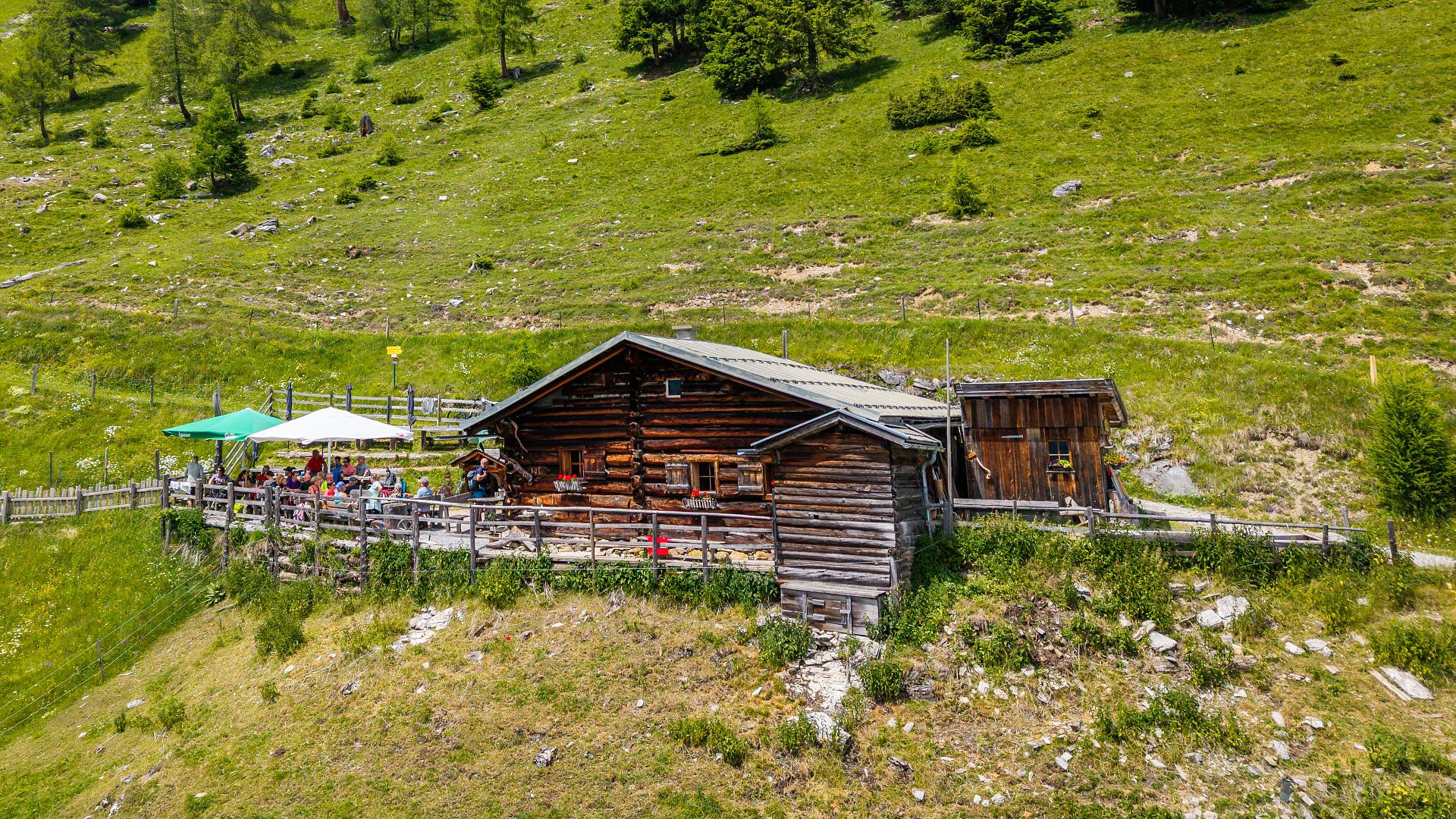 Drohnenaufnahme Viehhausalm (2)