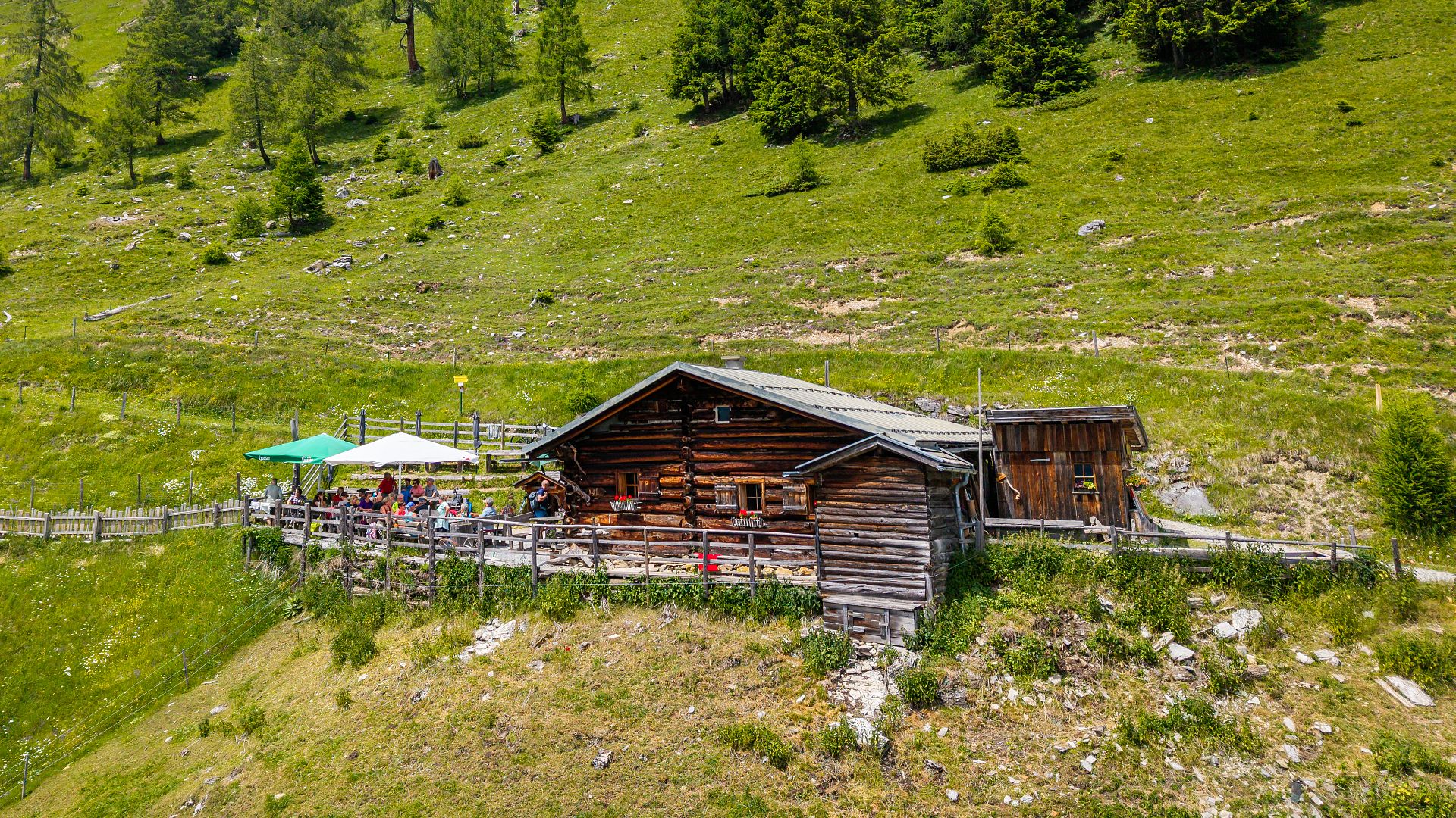 Drohnenaufnahme Viehhausalm (2)