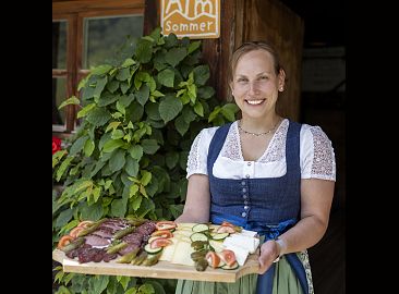 Manfred Huber auf der Filzmoosalm im Großarltal.